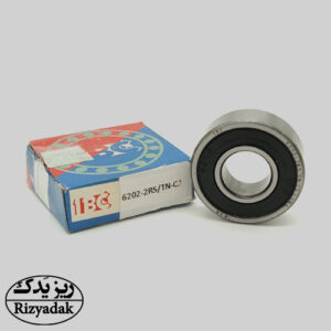 بلبرینگ دینام، الکترو موتور، فلایویل - IBC 6202-2RS-TN-C3 (ایرانیان) - Image 1