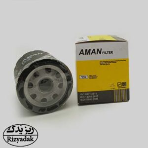 فیلتر روغن پژو پارس- سمند- 405 - زانتیا 8 سوراخ AFL0104 (امان فیلتر) - Image 1