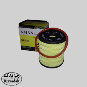فیلتر روغن پژو 206 کوتاه - 207 - 407 - رانا - دانگ فنگ H30 Cross (اکو) AFLE0105/A (امان فیلتر) - Image 1