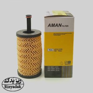 فیلتر روغن پژو 206 بلند AFLE0106 (امان فیلتر) - Image 1