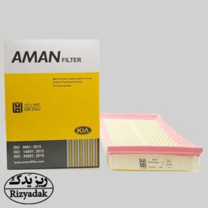 فیلتر هوا پراید انژکتور توردار AFA4002 (امان فیلتر) - Image 1