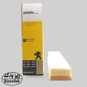 فیلتر هوا پژو 206 SD کوتاه AFA4007 (امان فیلتر) - Image 1