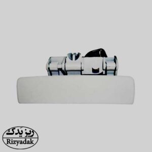 دستگیره بیرونی درب پارس سفید L (نویان پارت) درجـه یک - Image 1