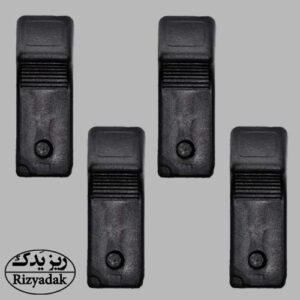 شاسی قفل کن درب پژو 405 پیچی مشکی (نویان پارت) - Image 1