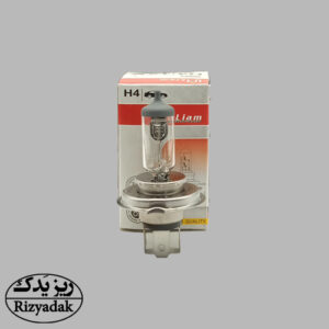 لامپ پژویی سه خار 90/100 وات شفاف (لیام گستر) - Image 1