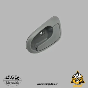دستگیره داخلی درب راست تیبا طوسی (KAPLAN) - Image 1