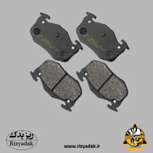 لنت ترمز BLITZ عقب تیپ 5 پژو 206 (KAPLAN) - Image 1