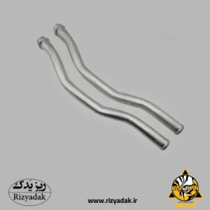 لوله بخاری دوقلو آلومينيومی 2000 پژو 405 (KAPLAN) - Image 1